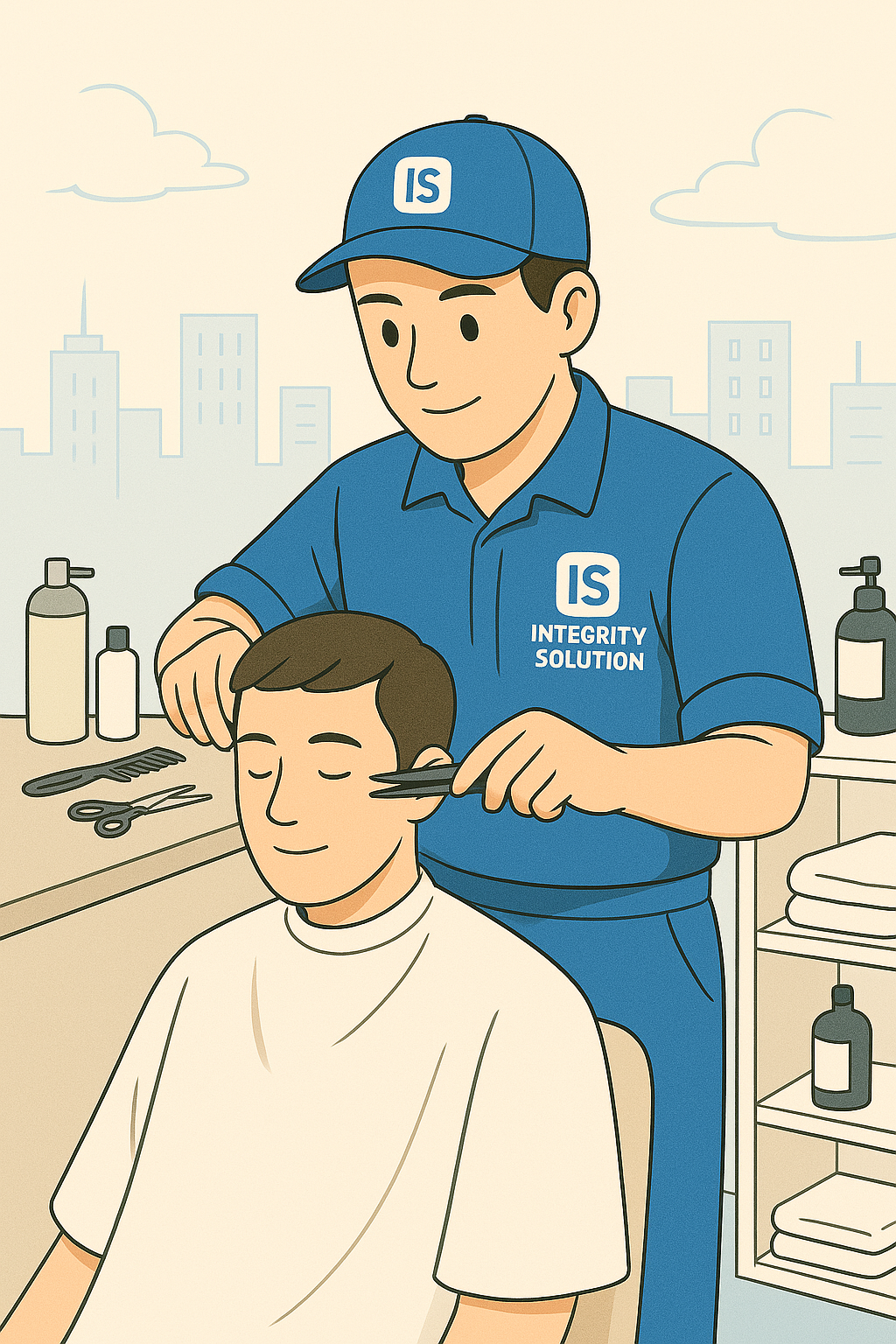 Men’s salon and massage